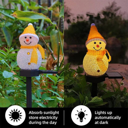 Ledsen™ Snowman - Waterdichte Solar Sneeuwpoplamp