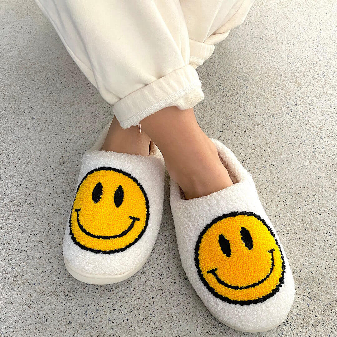 HappySteps | Orthopedische Smiley Pantoffels voor binnen en buiten!